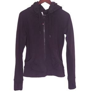 Lululemon Zip Up Black Jacket with Hood 8